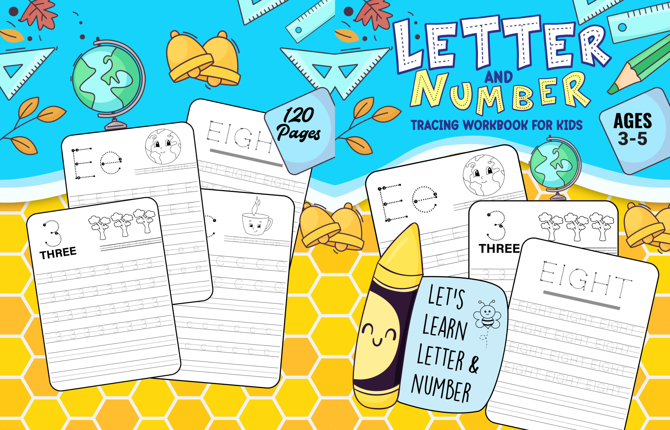 Kids letter tracing Book