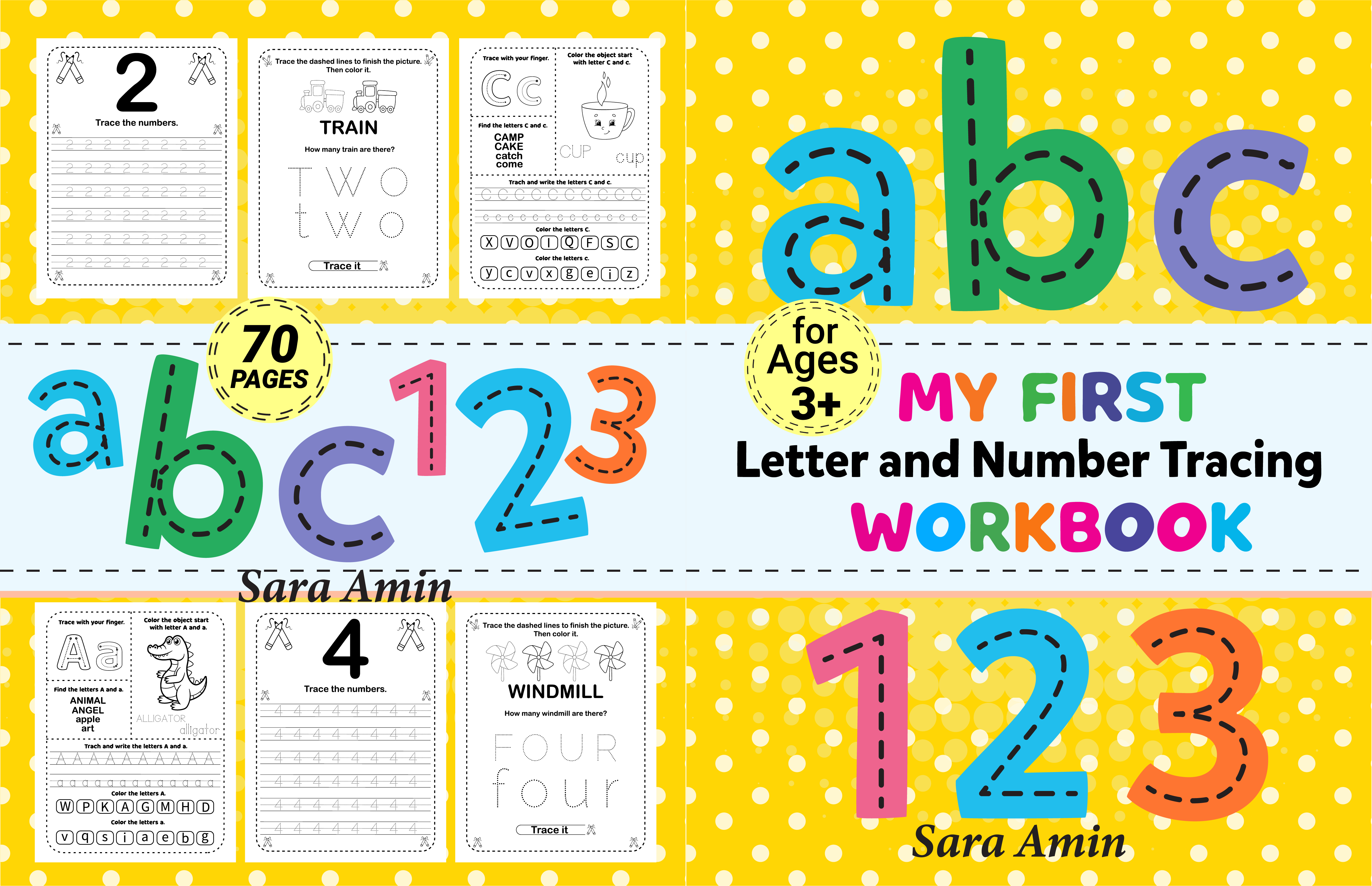 Kids letter tracing Book