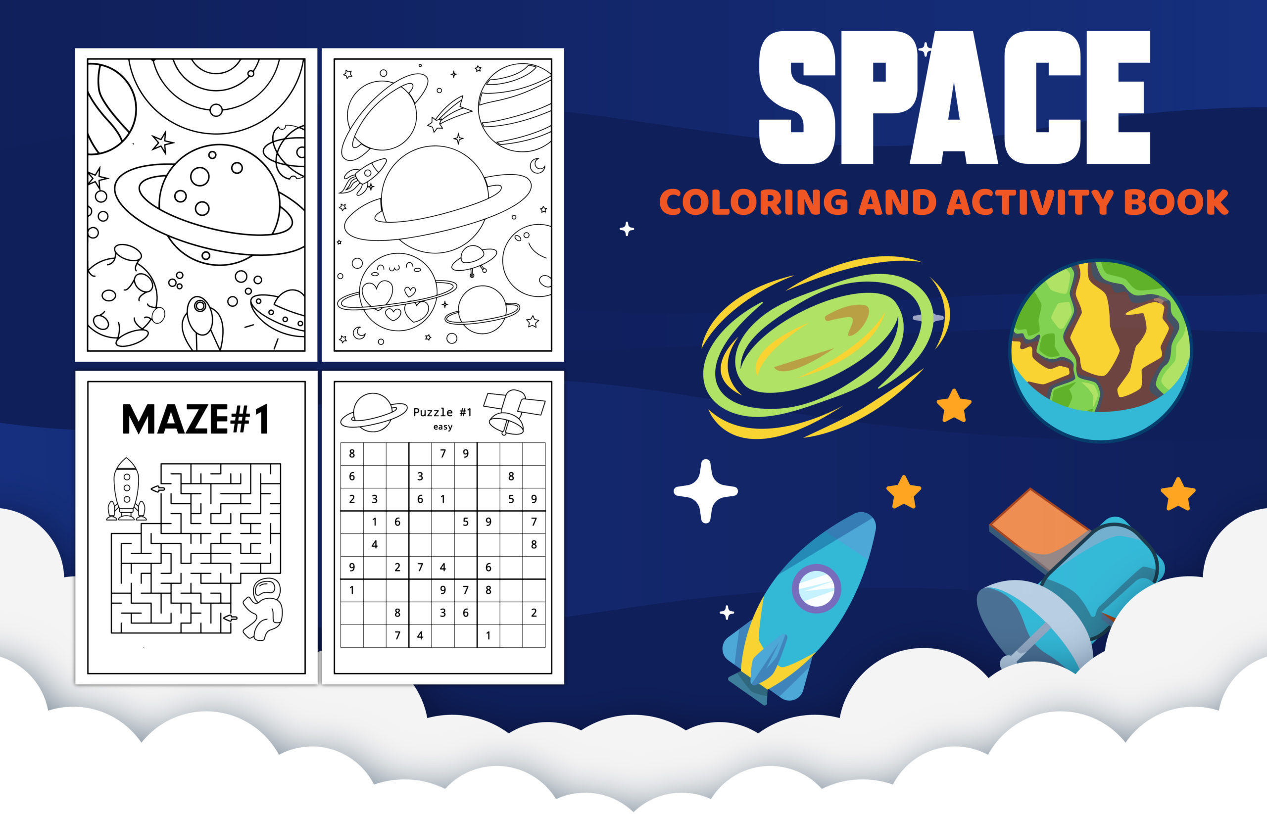 Coloring books for kids