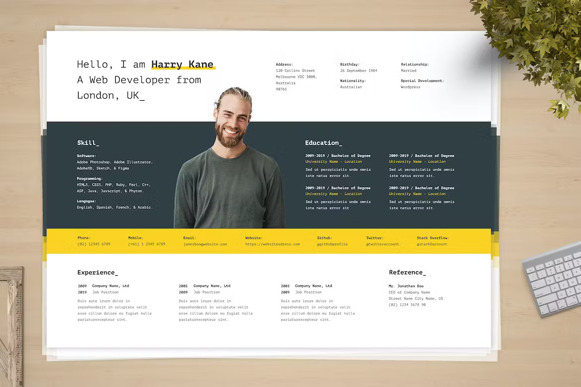 Graphic Designer Resume
