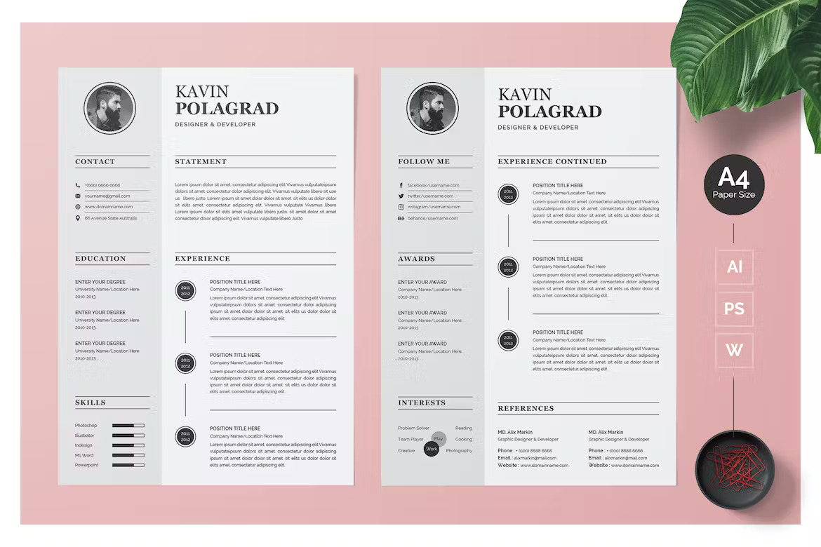 Graphic Designer Resume